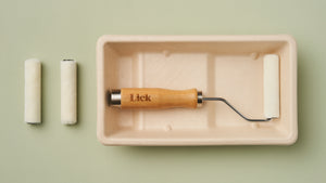 4" roller and tray set